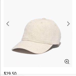 Madewell Linen Baseball Cap